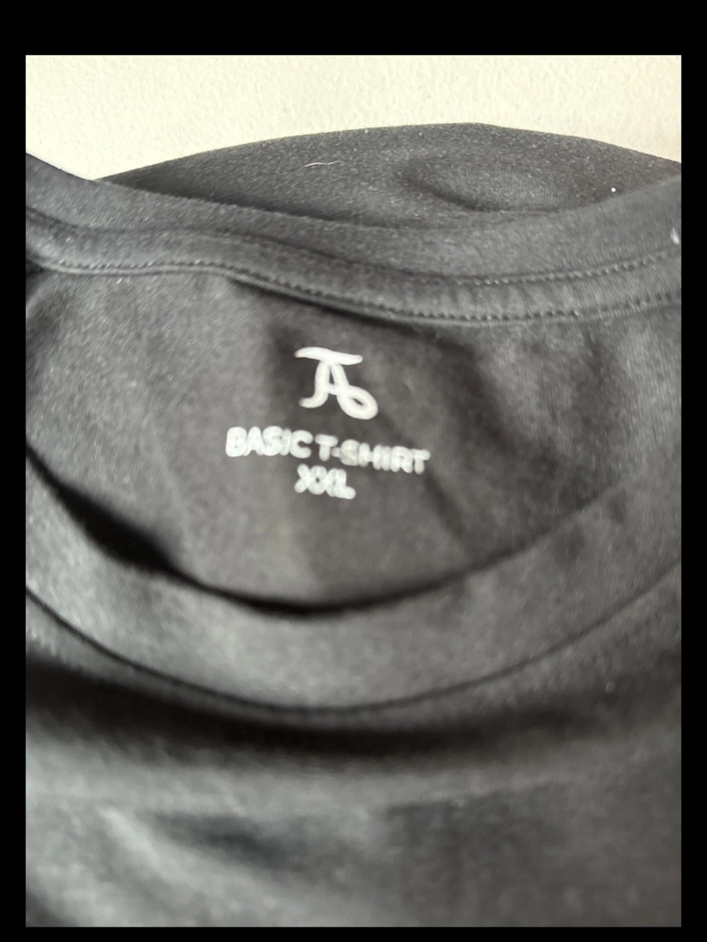 Basic T-Shirt XXL - Black